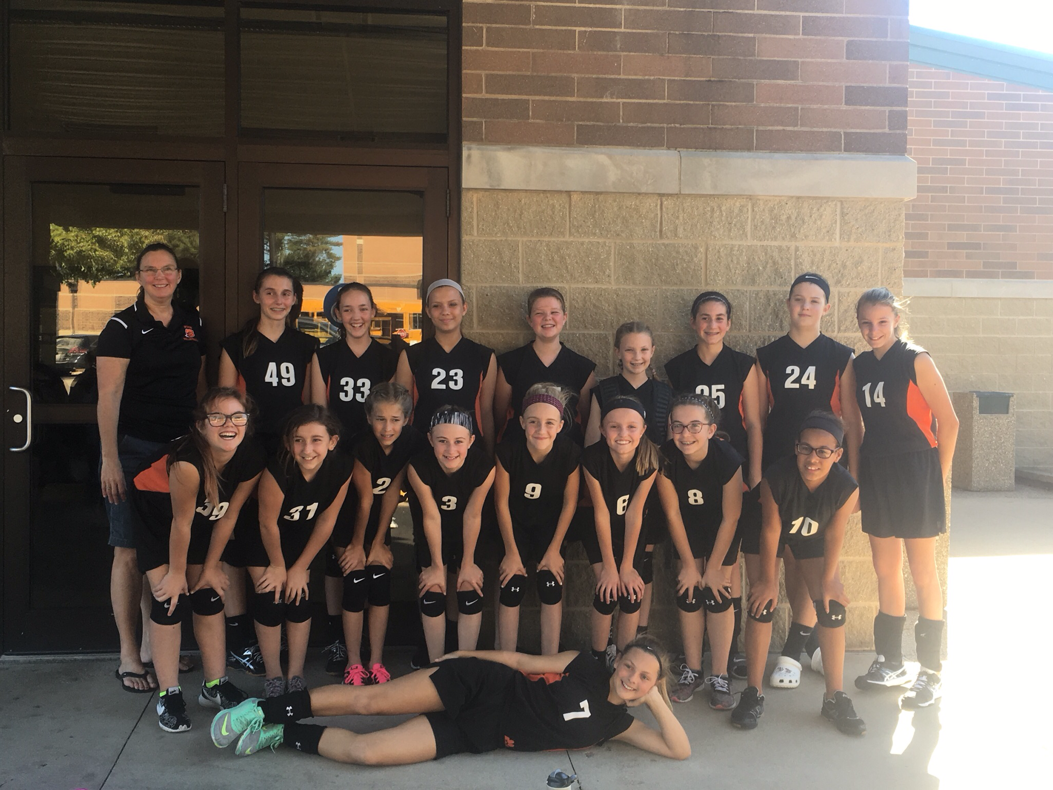 7th grade volleyball team
